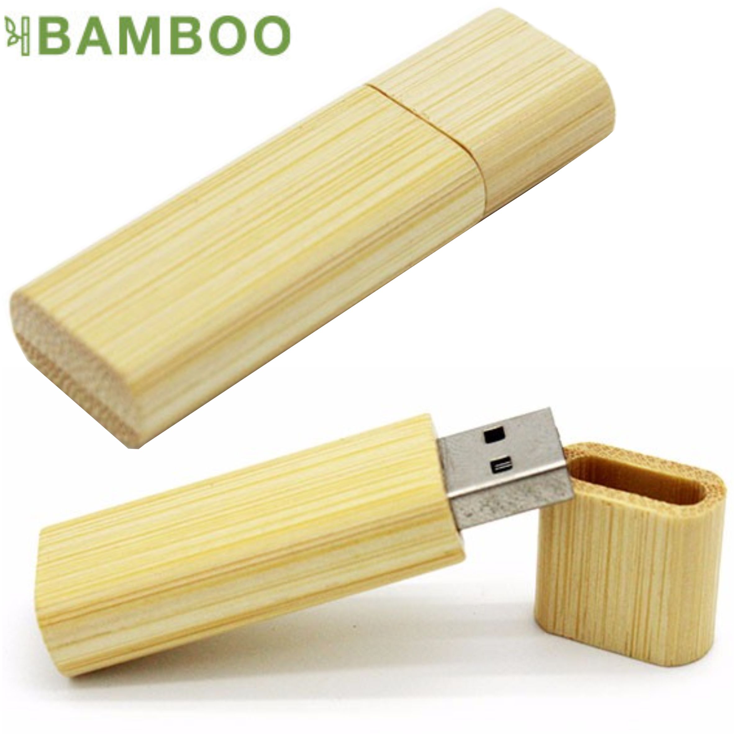 Флешка Bamboo Matt 8 Gb из бамбука