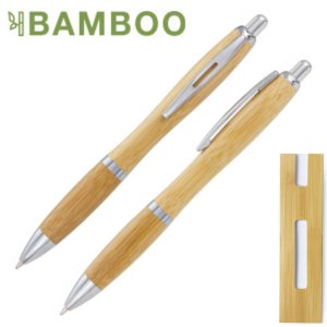 Ручка из бамбука Bamboo Simple в чехле